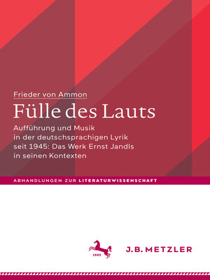 cover image of Fülle des Lauts